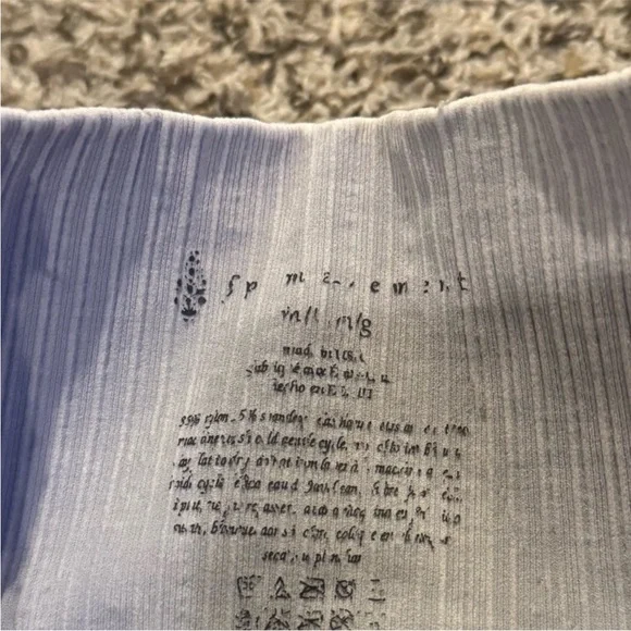 Free People Movement Good Karma Athletic Biker Shorts Women’s Activewear Size M - Picture 11 of 12